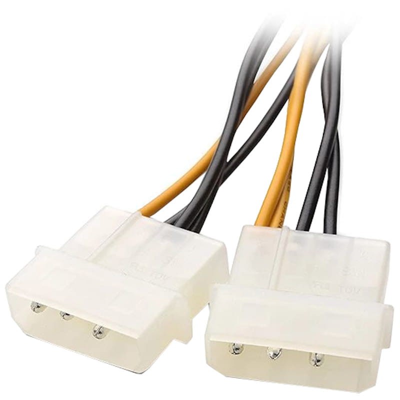 Cable adaptador de alimentación MOLEX LP4 4 Pines x 2 a PCI Express 6+2 - Ítem5