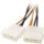 Câble adaptateur secteur MOLEX LP4 4 pines x 2 vers PCI Express 6 + 2 - Ítem5