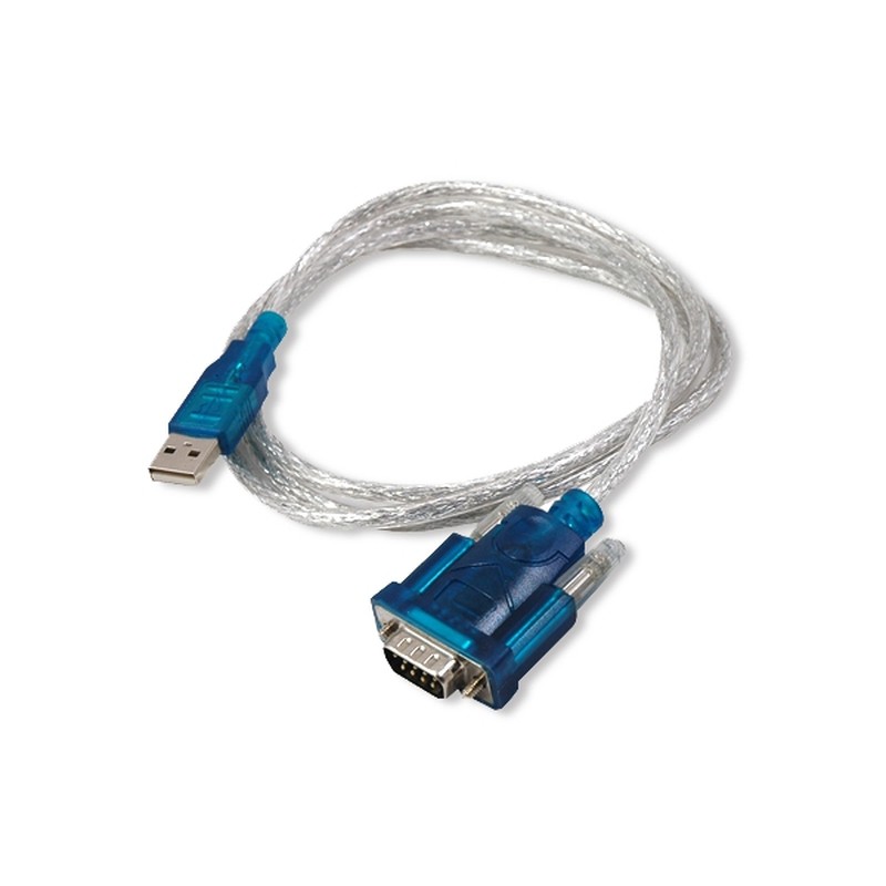 Cable adaptador RS-232 a usb 3go - Transmitir datos desde conector RS-232 / Serie a través de puerto USB - Adaptador Serie a USB 2.0 - Ítem