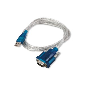 Cable adaptador RS-232 a usb 3go - Transmitir datos desde conector RS-232 / Serie a través de puerto USB - Adaptador Serie a USB 2.0