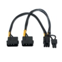 Câble d'alimentation LP4 à PCI 8 broches 2XMOLEX - Ítem