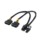 Câble d'alimentation LP4 à PCI 8 broches 2XMOLEX - Ítem1