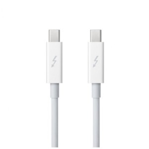 Cable Apple Thunderbolt 2m Blanco