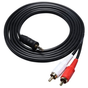 Cable Audio Stereo Jack 3.5mm / 2x RCA 3m