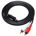 Câble Audio Stéréo Jack 3,5 mm / 2x RCA 1,5 m - Ítem