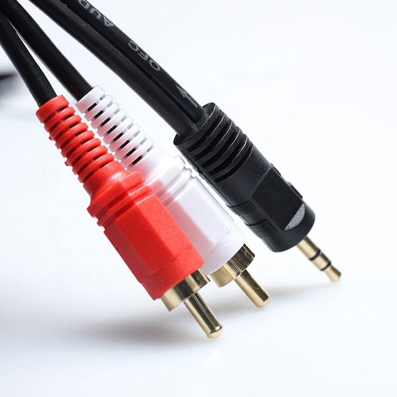 Câble audio stéréo jack 3,5 mm / 2x RCA 3 m - Ítem2
