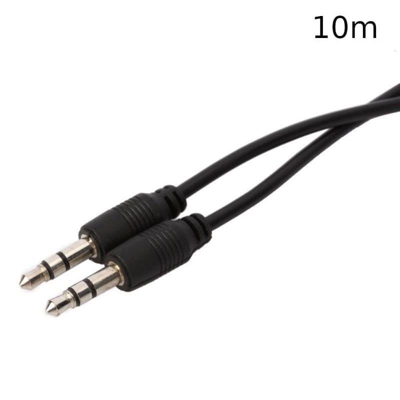 Acheter Câble Audio Jack 3,5 mm Mâle / Mâle - 10 mètres