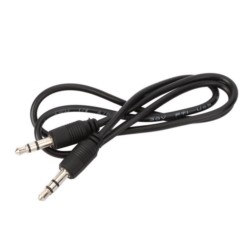 Cable Audio Jack 3.5mm Macho/Macho 1m - Ítem1