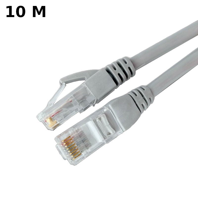 Câble blindé UTP Cat6 RJ45 - Câble de 10 mètres