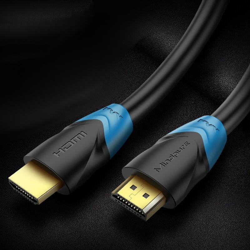 Câble HDMI 2.0 4K 60Hz Mâle/Mâle Plaqué or Longueur 3m