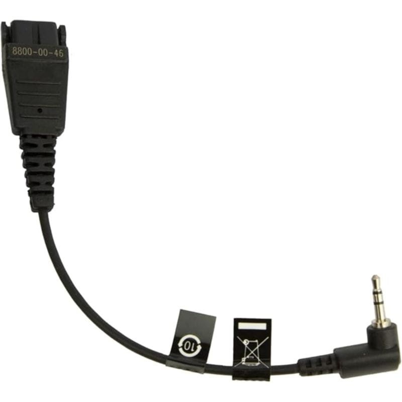 Cabo GN Jabra 8800-00-99 QD / Jack 3,5mm Preto - Item1