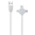 Cable de Carga 3 en 1 Awei CL-82 USB a Lightning/Micro USB/USB-C - Color negro - Ítem2