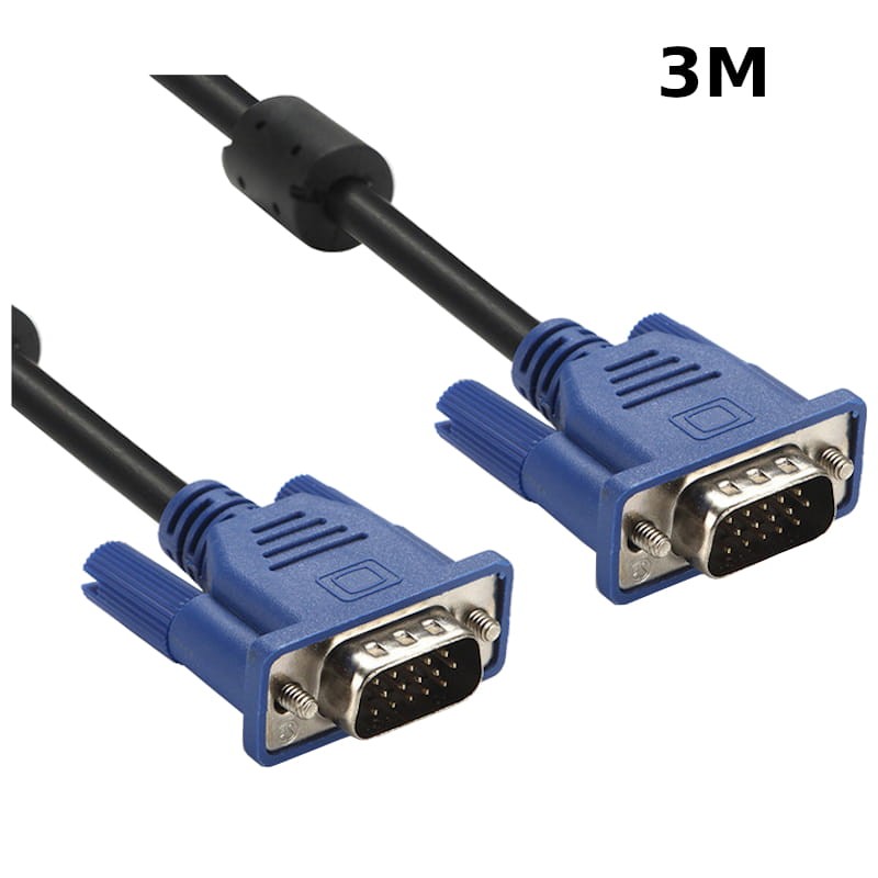 Câble VGA 3 m M / M - Ítem