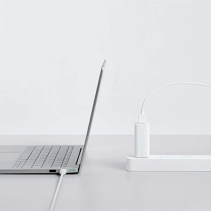 Câble Xiaomi 6A USB Type A vers USB Type C 1m Blanc - Ítem1