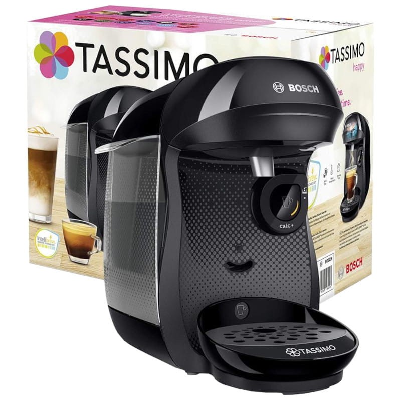 Cafetera de cápsulas bosch tassimo happy