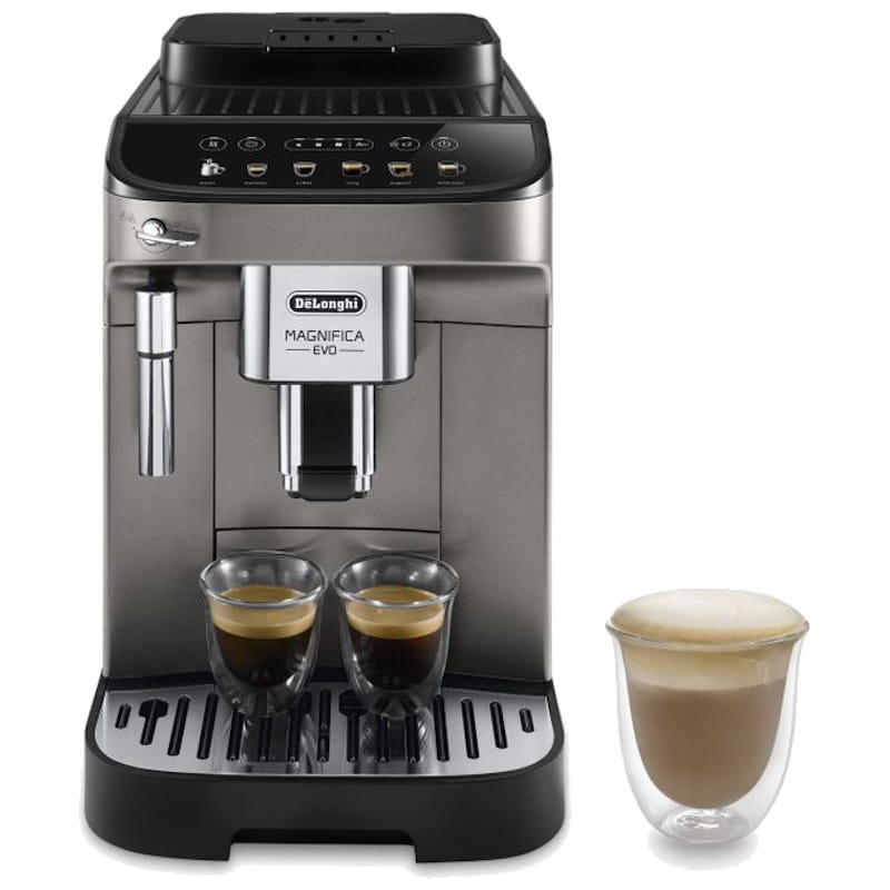 Cafetera SuperAutomática Krups EA810B - 1450W, 3 Temperaturas