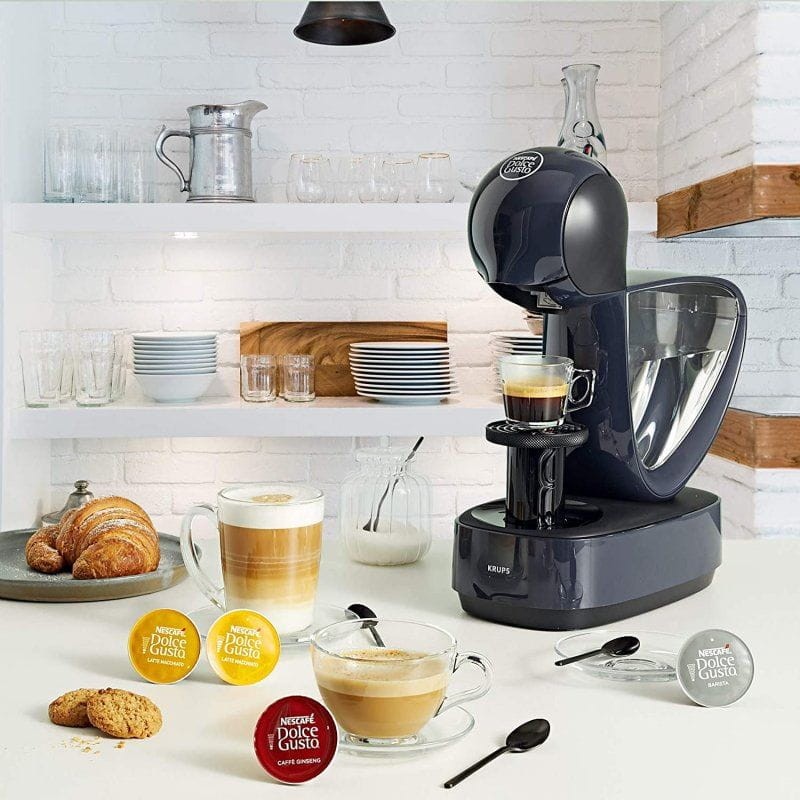 Cafetera de Cápsulas Krups Dolce Gusto Infinissima Gris Antracita - Ítem5
