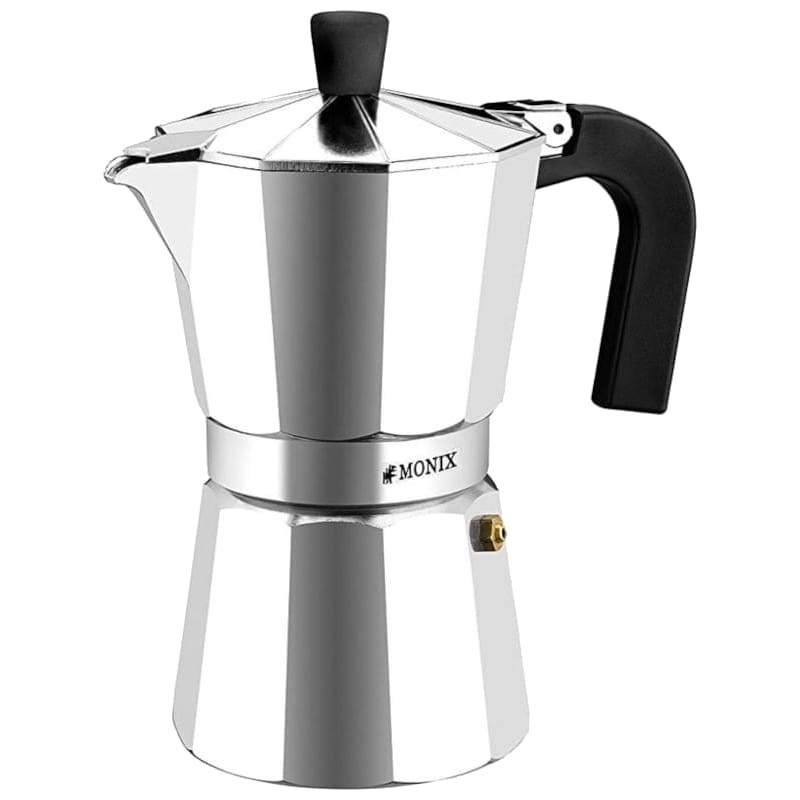 Cafetera Italiana Monix Expres M620009 9 Tazas Aluminio - Ítem