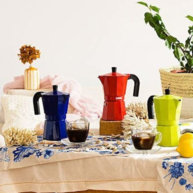 Cafetière Italienne Monix M301706 6 Tasses Bleu - Ítem2