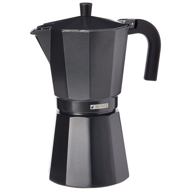 Cafetera Italiana Monix Noir M640012 12 Tazas Negro - Ítem