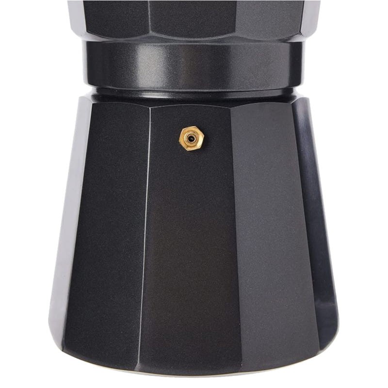 Monix M640012 - 12 Tazas - Cafetera italiana - Negro