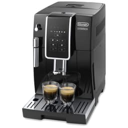 Máquina de café superautomática De'Longhi Dinamica Ecam 350.15.B preta lado