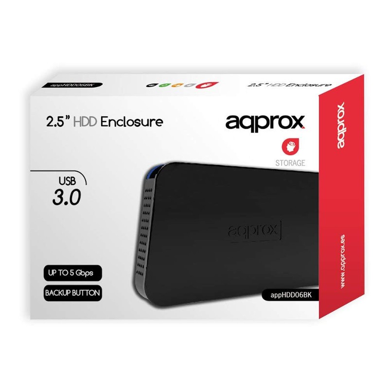 Caixa HDD/SSD 2,5