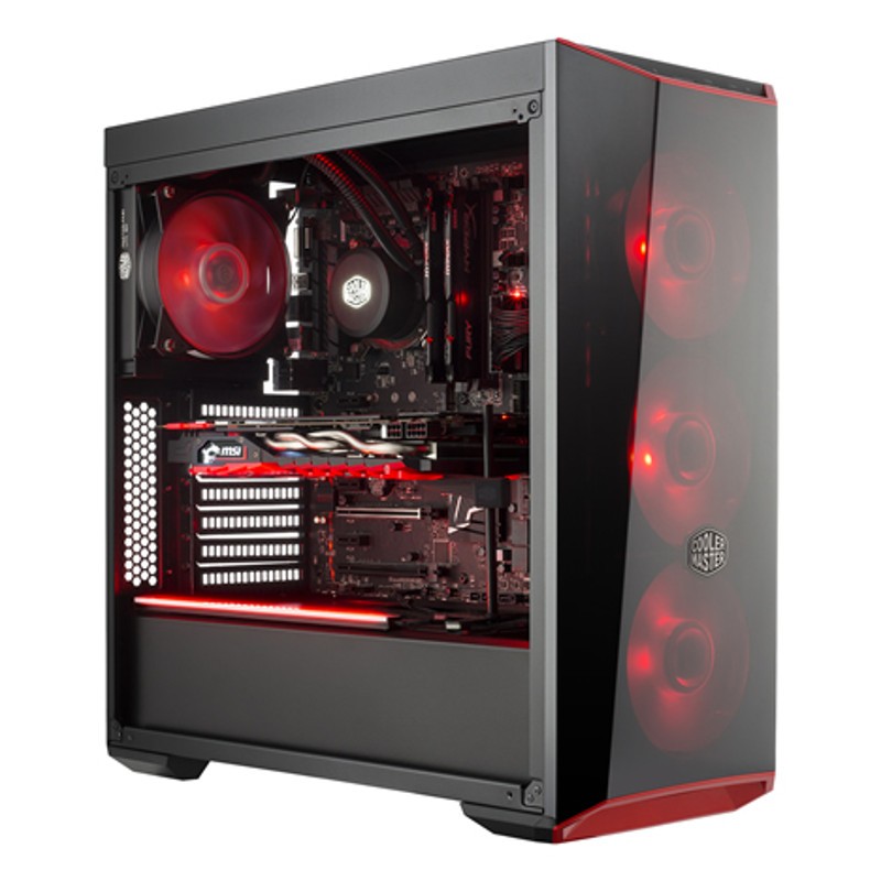 Caja PC Cooler Master MasterBox Lite 5 RGB Cristal templado