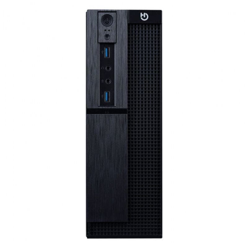 Vue avant du Boîtier PC Hiditec SLM30 Noir