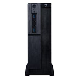 Vue avant du Boîtier PC Hiditec SLM30 Noir avec support