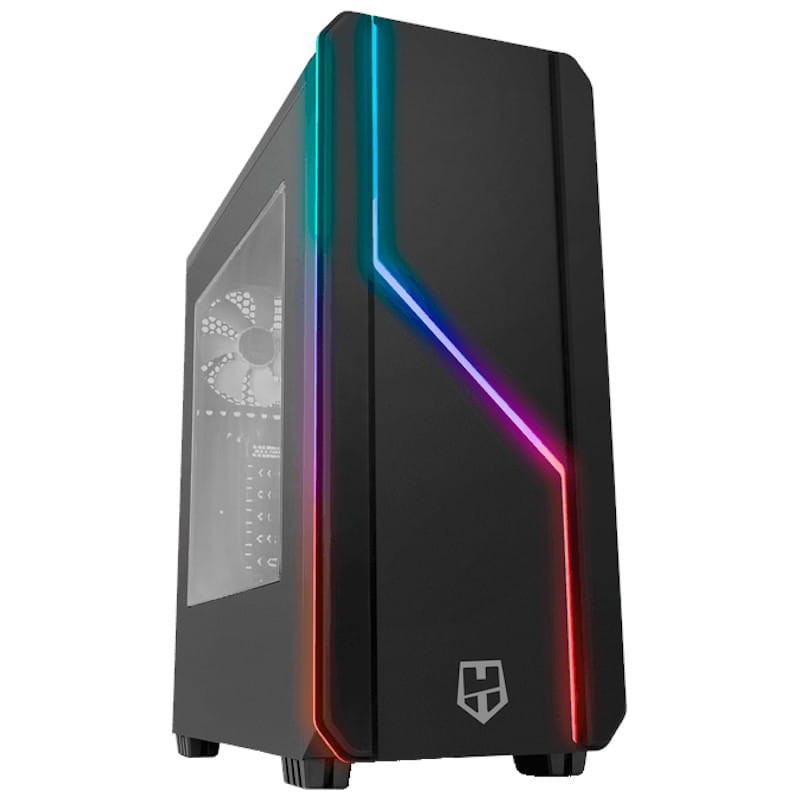 Caixa PC NOX Hummer MC PRO - Luz RGB - Refrigeração