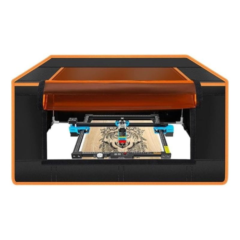 Boîtier de Protection pour Graveur Laser Two Trees TS2 800x800x400mm Orange - Ítem1