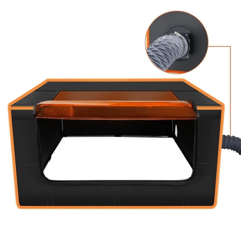 Boîtier de Protection pour Graveur Laser Two Trees TS2 800x800x400mm Orange - Ítem2