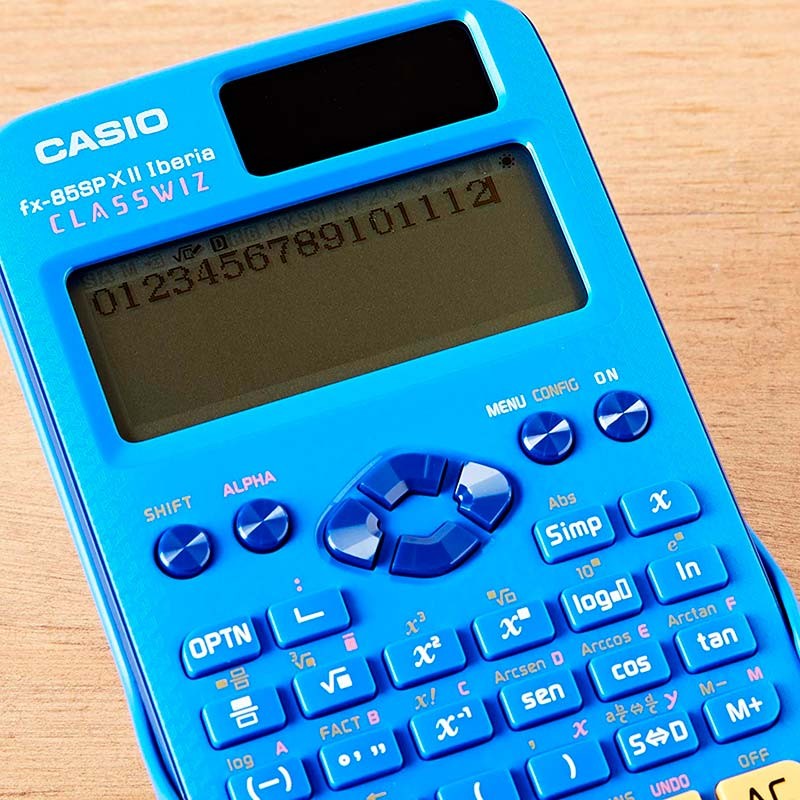 CASIO Calculadora Científica Fx-220 Plus, Ecrã de 2 Linhas, 181 Funções,  Azul - 345651 em .