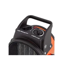 Détail du thermostat du Chauffage en Céramique Orbegozo FHR 2040 Noir/Orange