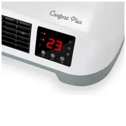 Détail du panneau LED du Chauffage d'Appoint en Céramique de Mur Orbegozo Split SP 6000 Blanc