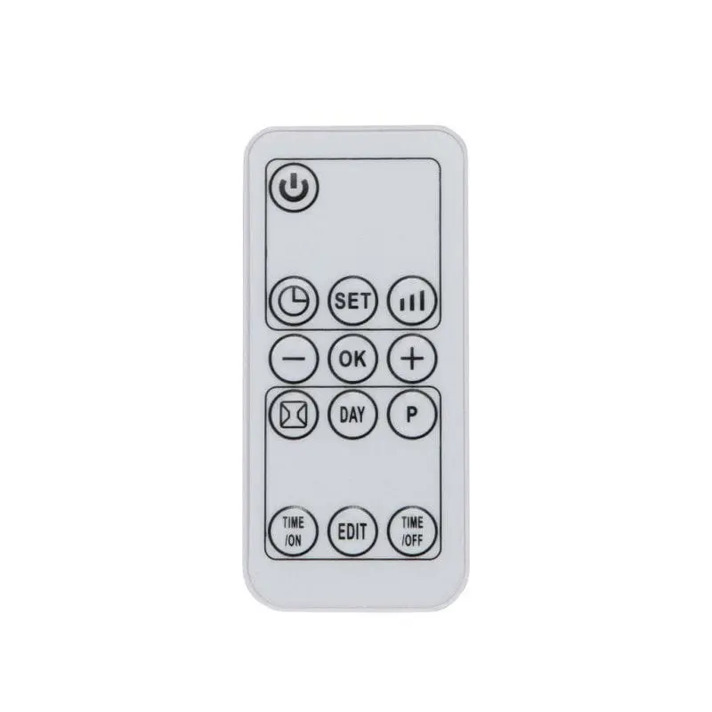 Détail de la télécommande du Chauffage d'Appoint en Céramique de Mur Orbegozo Split SP 6000 Blanc
