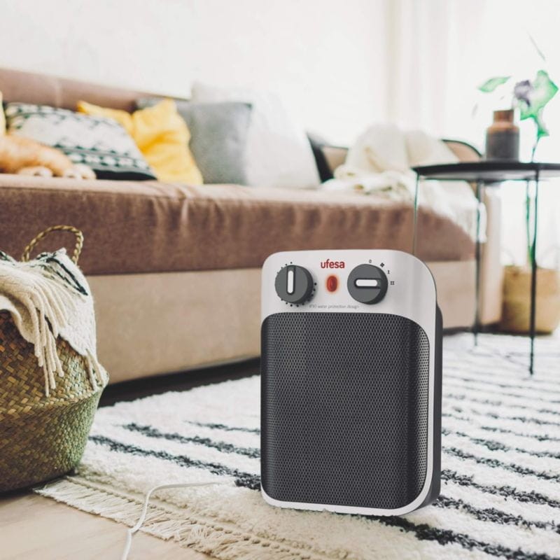 Calefactor Cerámico Ufesa CC1800IP Negro/Blanco - Ítem1