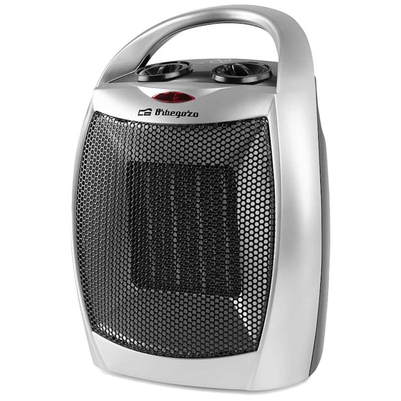 Aquecedor elétrico Orbegozo CR 5016 1500W Cinza-Prata - Item