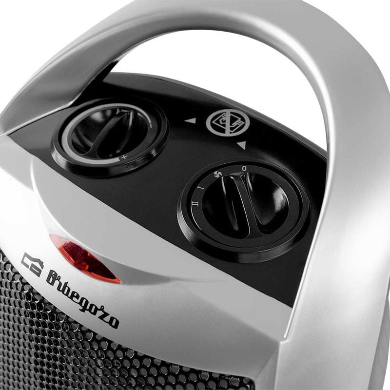 Aquecedor elétrico Orbegozo CR 5016 1500W Cinza-Prata - Item2