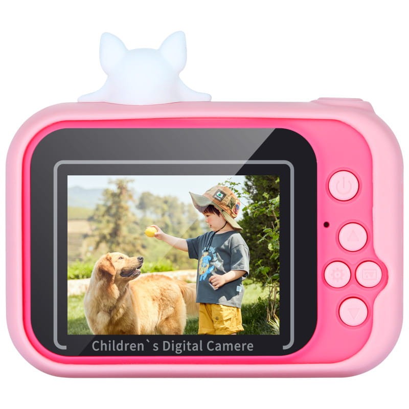 Câmera Digital A8S Rosa - Câmera Infantil - Item1