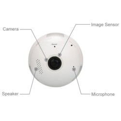 Cámara Vigilancia J8 210º WIFI - Ítem3