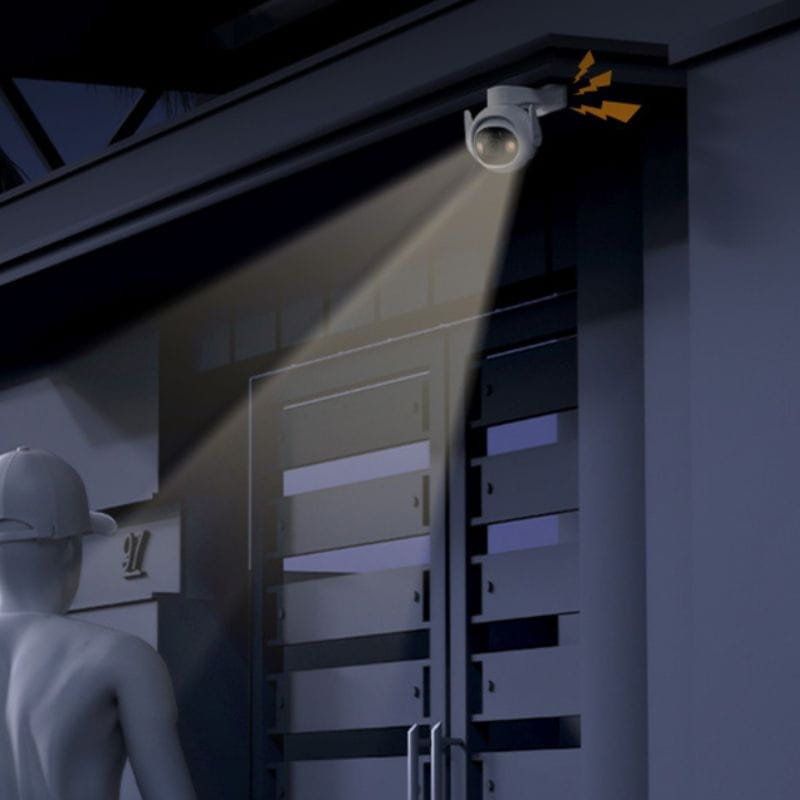 Cámara de seguridad IMOU Cruiser 2 5MP WiFi 6 360º Visión Nocturna Blanca - Ítem5