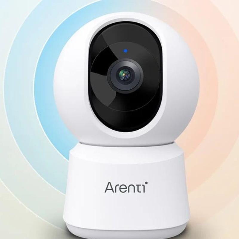 Câmara de Segurança Arenti P2Q 4MP UHD 2K Dual WiFi IP 360º Visão Noturna Branca - Item4