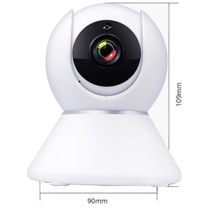 YI Camara Vigilancia 1080p Camara IP Camaras de Vigilancia Wifi Interior  360° Compatible con Alexa