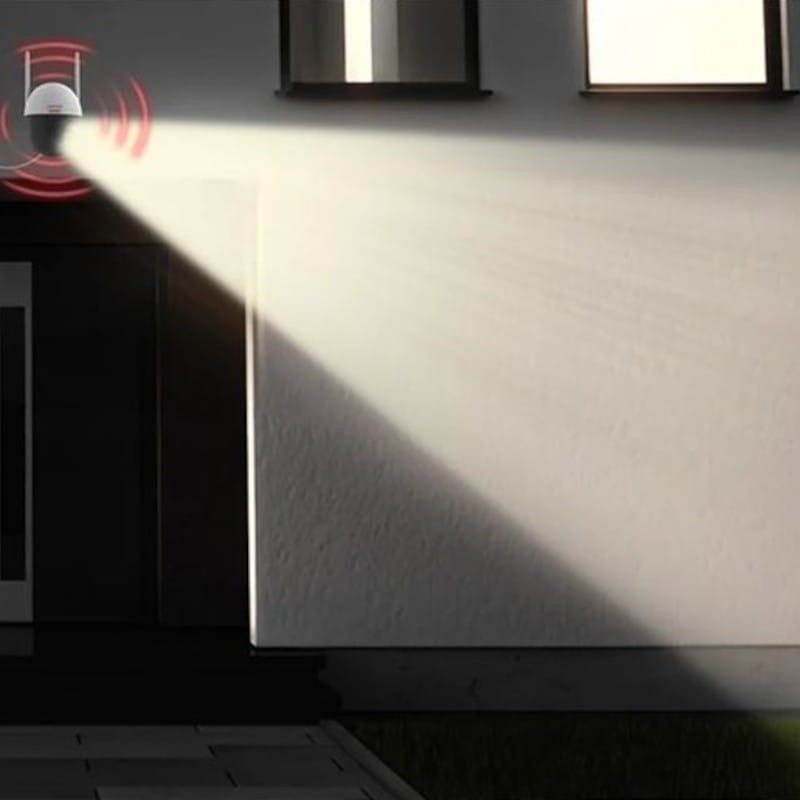 Câmara de segurança IP DEKCO DC9L 5MP Painel solar Alexa/Google Home Branco - Item6