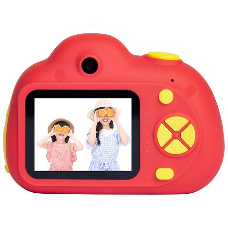 Câmera digital infantil K6 3.7V 600mAh Vermelho - Item1
