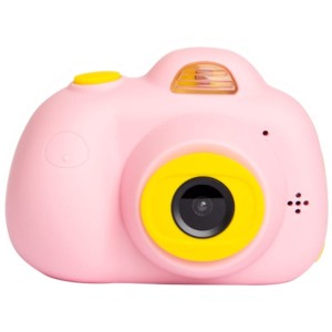 Câmera digital infantil K6 3.7V 600mAh Rosa