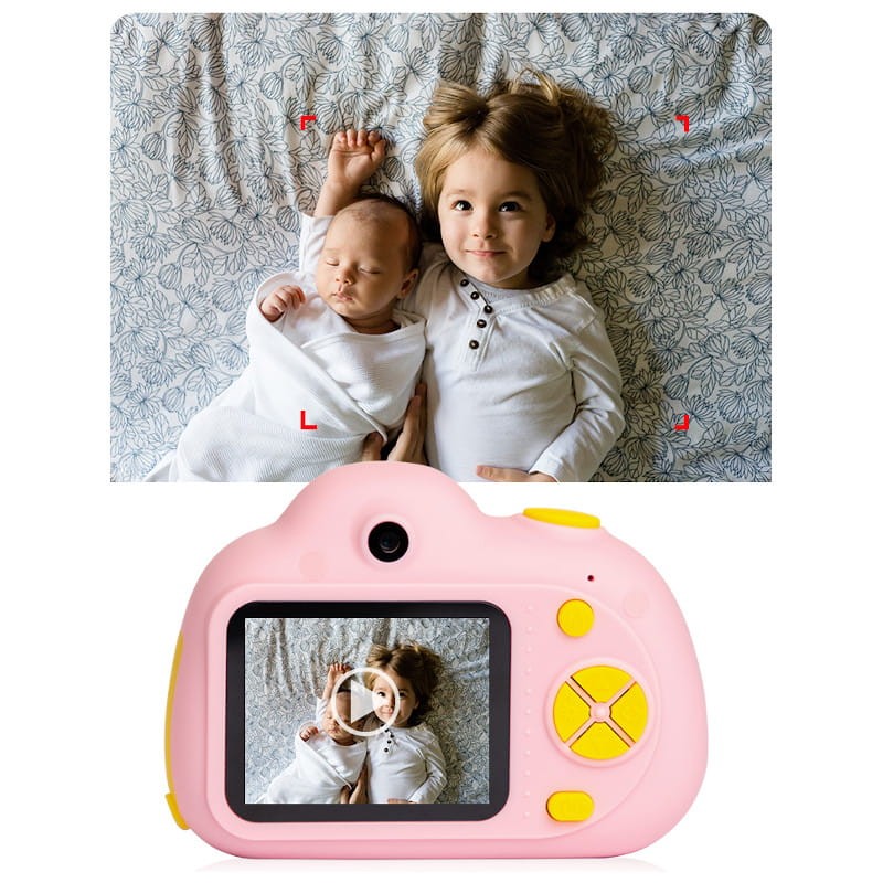 Caméra Digital Pour Enfants K6 3.7V 600mAh Rose - Ítem4