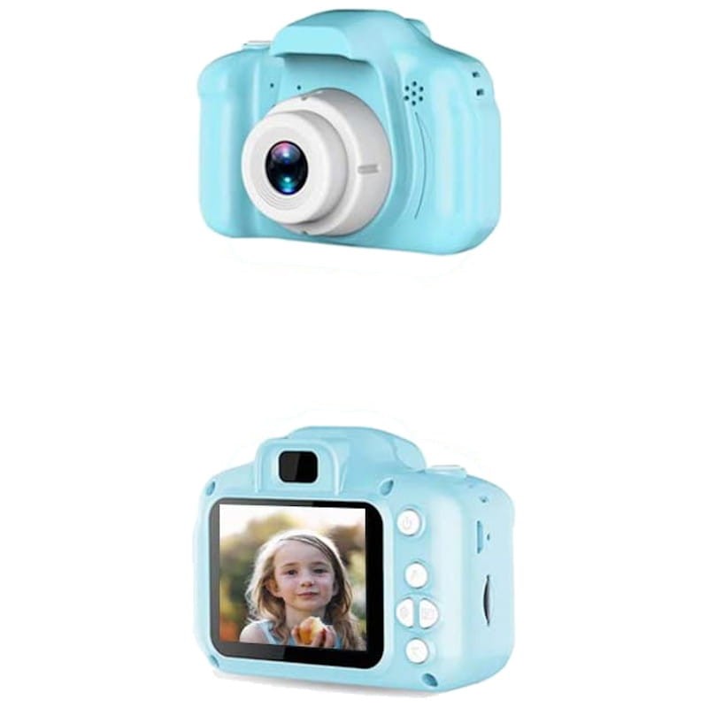 Caméra digital pour enfants K1 Version améliorée 600mAh Bleu - Ítem1